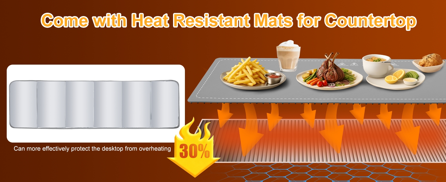 electric warming tray