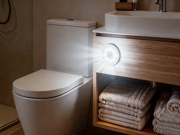 dusk to dawn bathroom nightlight