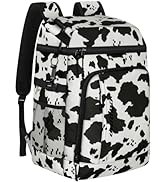 Capolo Cooler Backpack Insulated Leak Proof 36 Cans, Soft Camping Bacpack Cooler Thermal Bag Ice ...