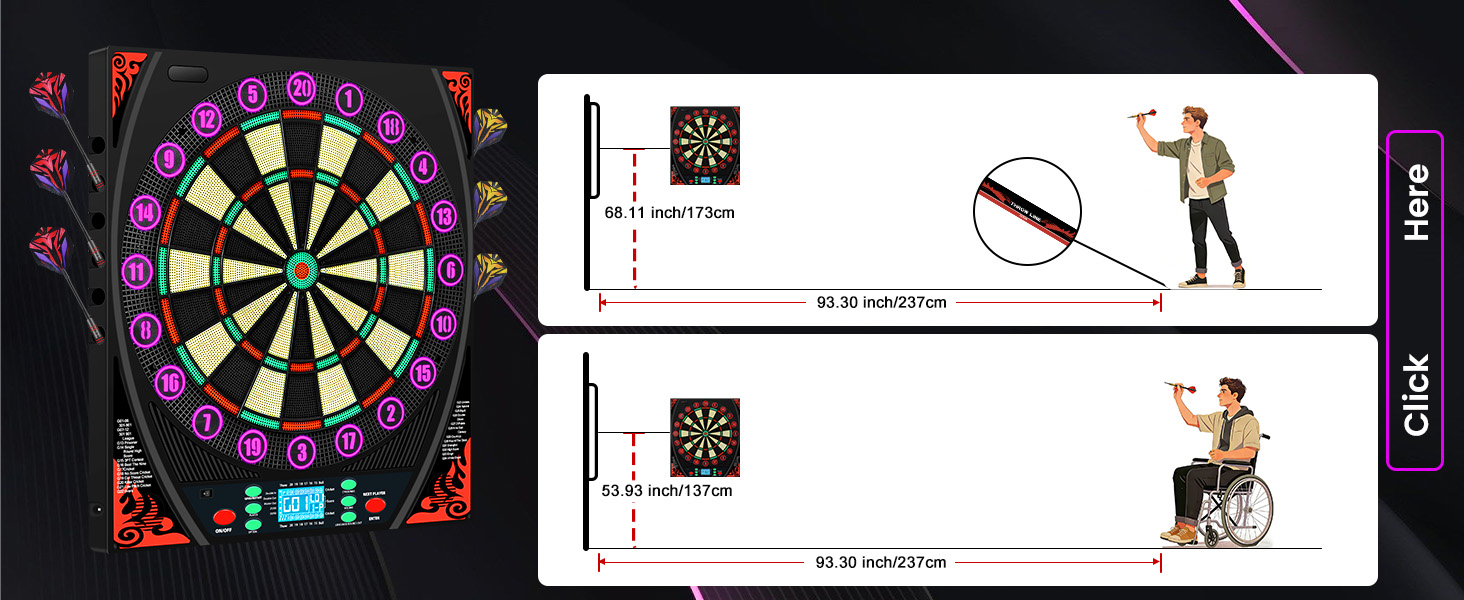 dart board electronic