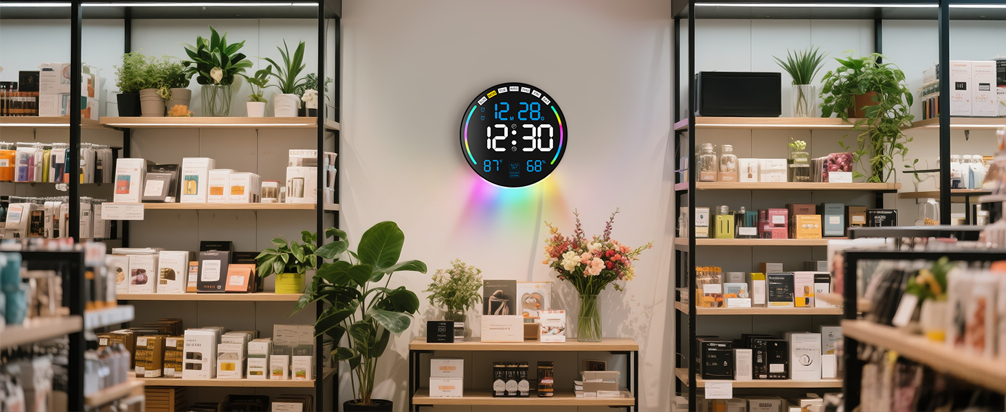 battery wall clock