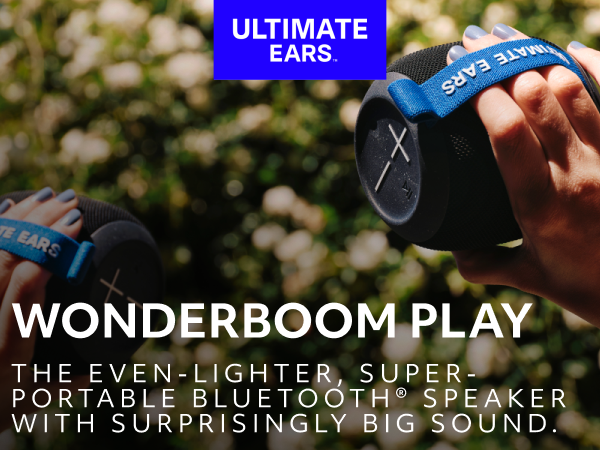 Ultimate Ears WONDERBOOM PLAY Portable Waterproof Bluetooth Speaker