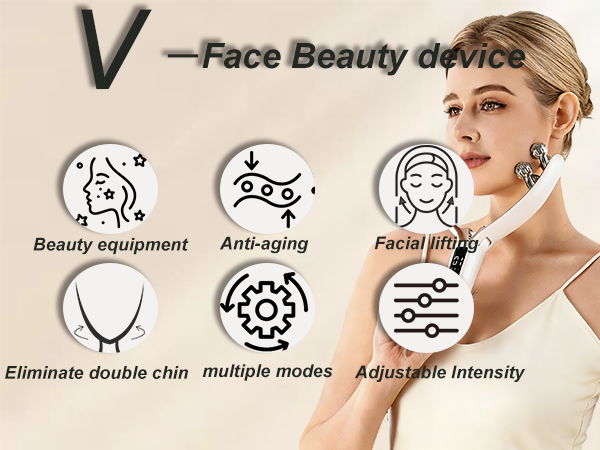 face massager tool lymphatic drainage massager red light therapy for face roller neck massage guasha