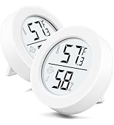 Precision Hygrometer 3Pack - Indoor Humidity Meter and Room Thermometer with Temperature Gauge, D...