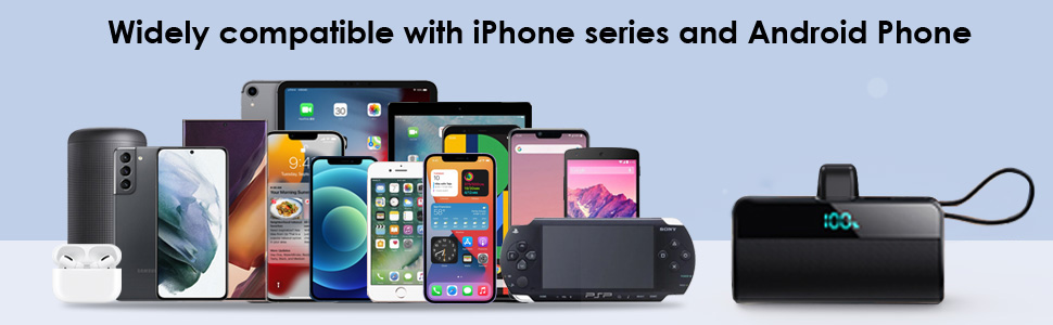 Mini Power Bank 20W PD Fast Charging for Travel and Vacation Essentials for Women