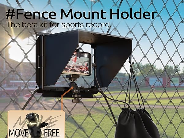 Cell Phone Fence Mount
