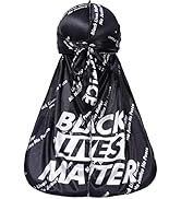 ForceWave Black Lives Matter Durag Silky Durag for Men Designer Do Rag