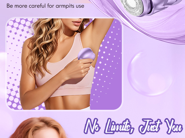 be more careful for armpits use