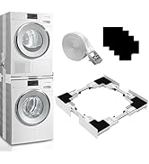 Kiss Core Upgrade Washer Dryer Stacking Kit, Universal Washer Dryer Stacking Kit Adjustable 29/28...