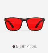 red blue light glasses men