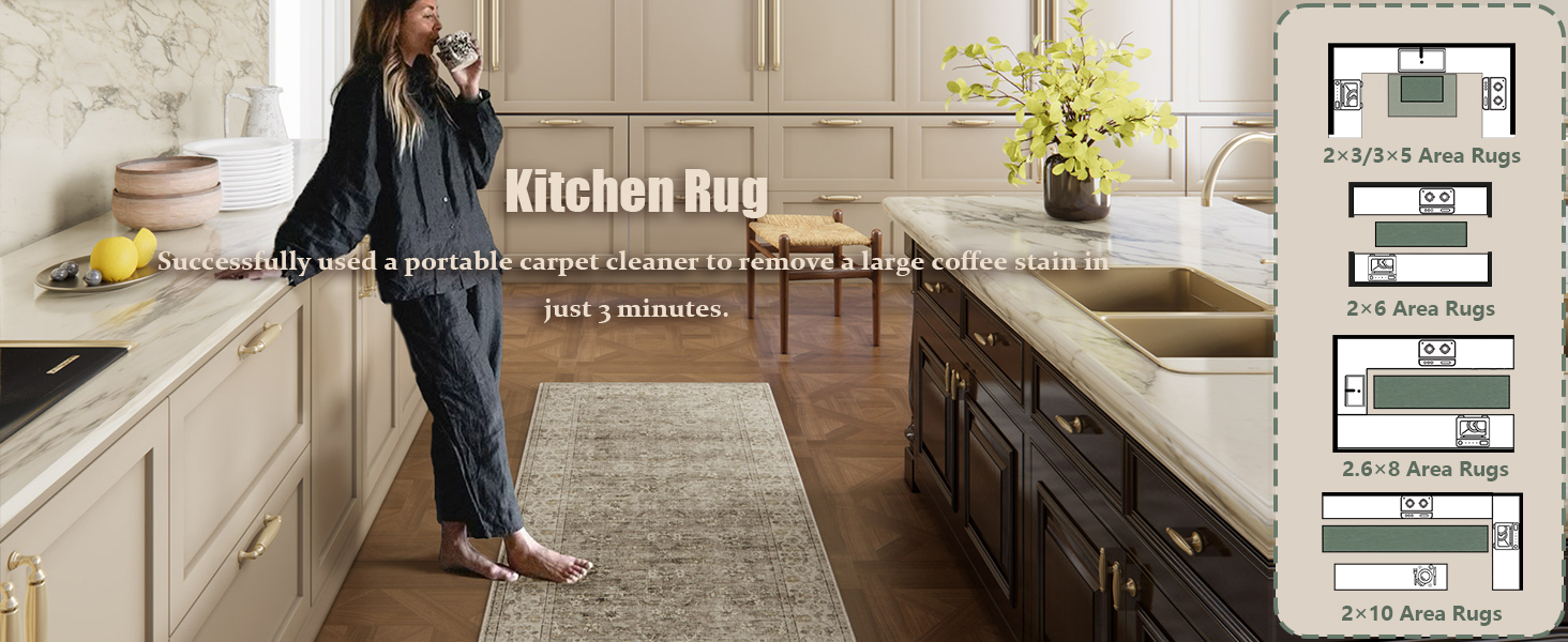 washable kitchen rugs