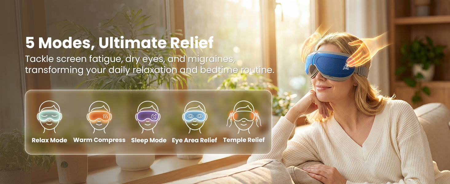 eye massager fsa/hsa eligible eye massager with heat and cool