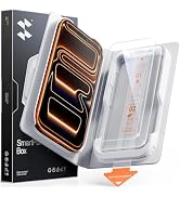 SMARTDEVIL 2 Pack Tempered Glass Screen Protector for iPhone 17 Pro Max | SmartPull Box Bubble-Fr...
