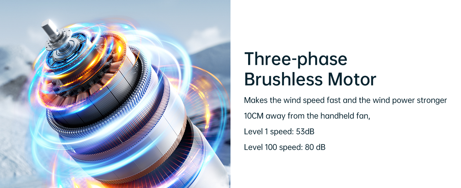 jisulife handheld mini fan