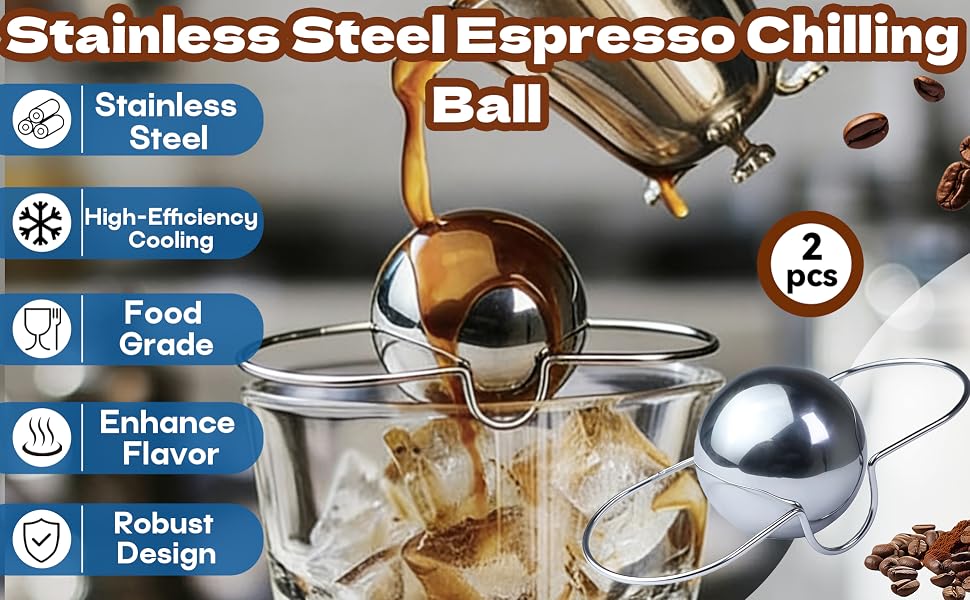Espresso Cooling Balls A+2