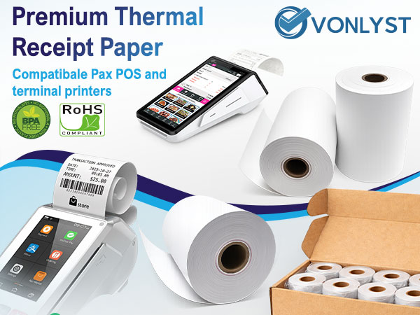 vonlyst-2-1-4-x-55-thermal-receipt-paper-rolls-pax-pos-a920-a910-a930-s920-a800-10-pack
