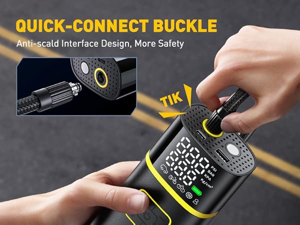 tire inflator portable air compressor