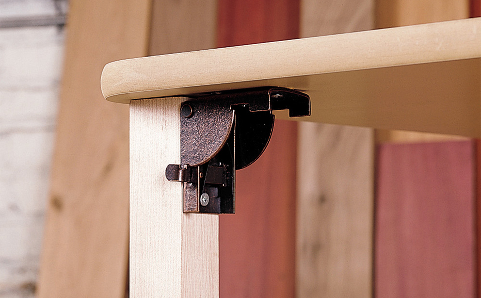 Statuary Bronze-Plated Steel Support Brackets