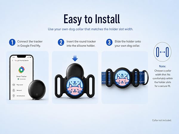 GPS Collar for Dogs,Pet Tracker