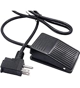 TWTADE Momentary Deadman Foot Pedal Switch with 5ft Cable Control Machine,Meat Grinder,Woodworkin...