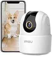 Imou 2.5K WiFi Camera Indoor Pet Dog Camera 4MP, 360° Home Security Wireless IP Baby Camera, Huma...