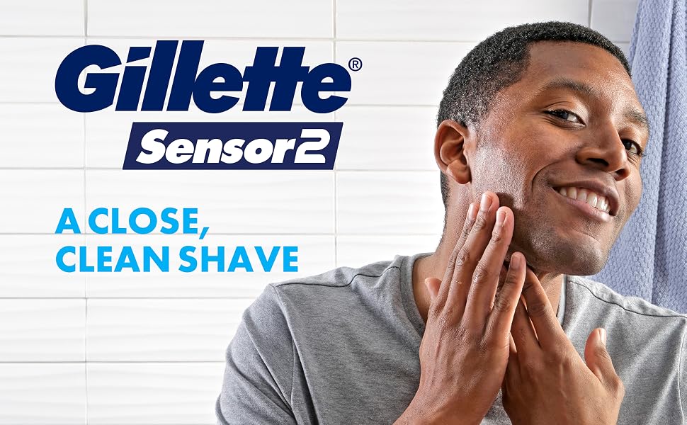 Gillette Sensor2, a close clean shave