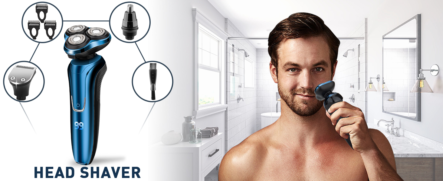 head shavers for bald men electric shaver men top rated mens electric shaver