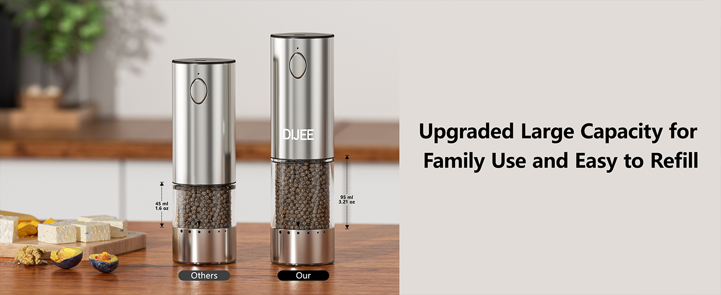 Rechargeable Pepper Grinder Mill Electric 