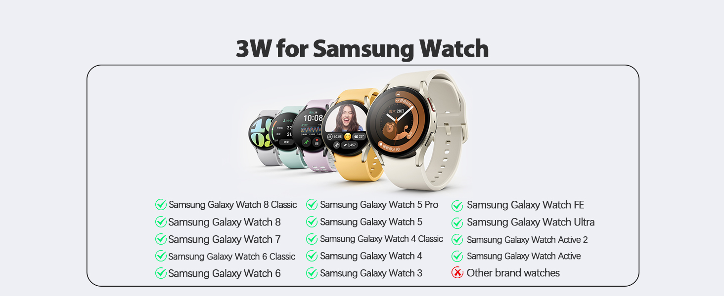samsung watch charger