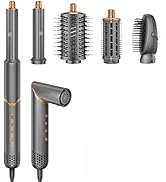 5 in 1 Hair Styler &amp; Air Dryer Brush, High-Speed Negative Ionic Foldable Hair Tools Fast Drying, ...