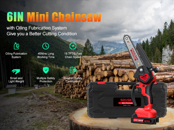 mini chainsaw