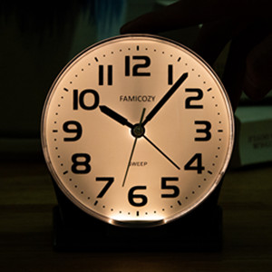 922 black clock backlight
