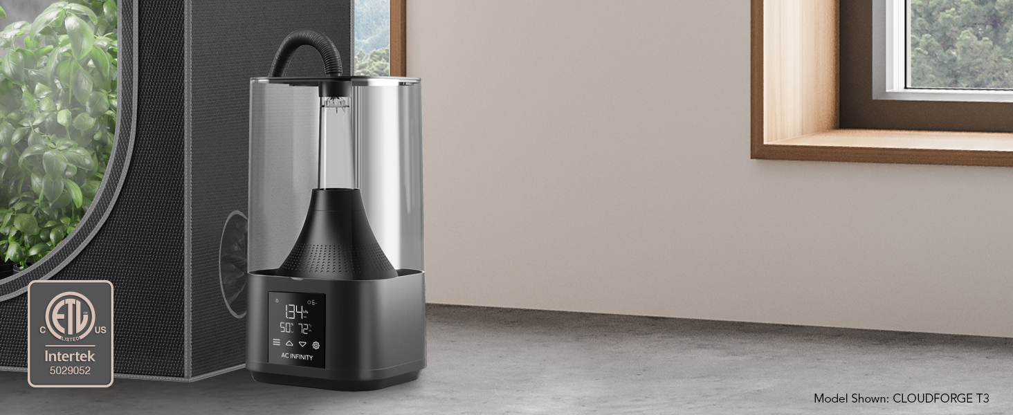 Plant Humidifier Humidity Balance Programming Indoor Room Humidifier Grow Tents Rooms Greenhouses