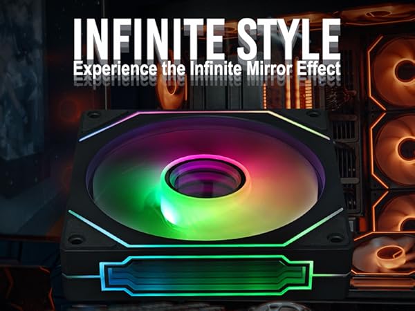 KWI-FAN01 INFINITE STYLE Experience the infinite mirror effect