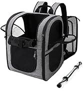 Apollo Walker Pet Carrier Backpack for Large/Small Cats and Dogs, Puppies, Safety Features and Cu...