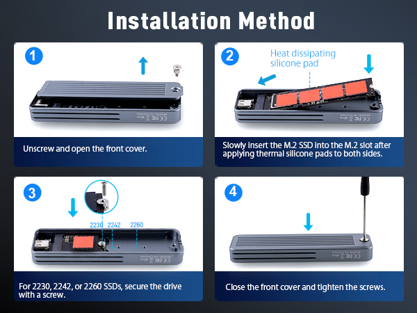  NVMe SSD enclosure
