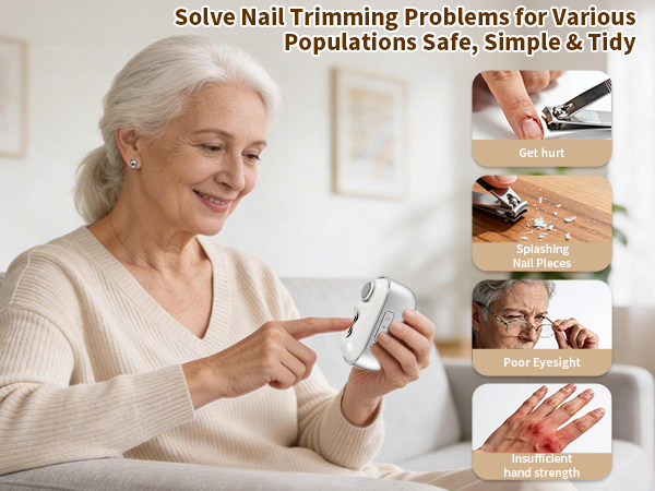 automatic nail clippers for seniors