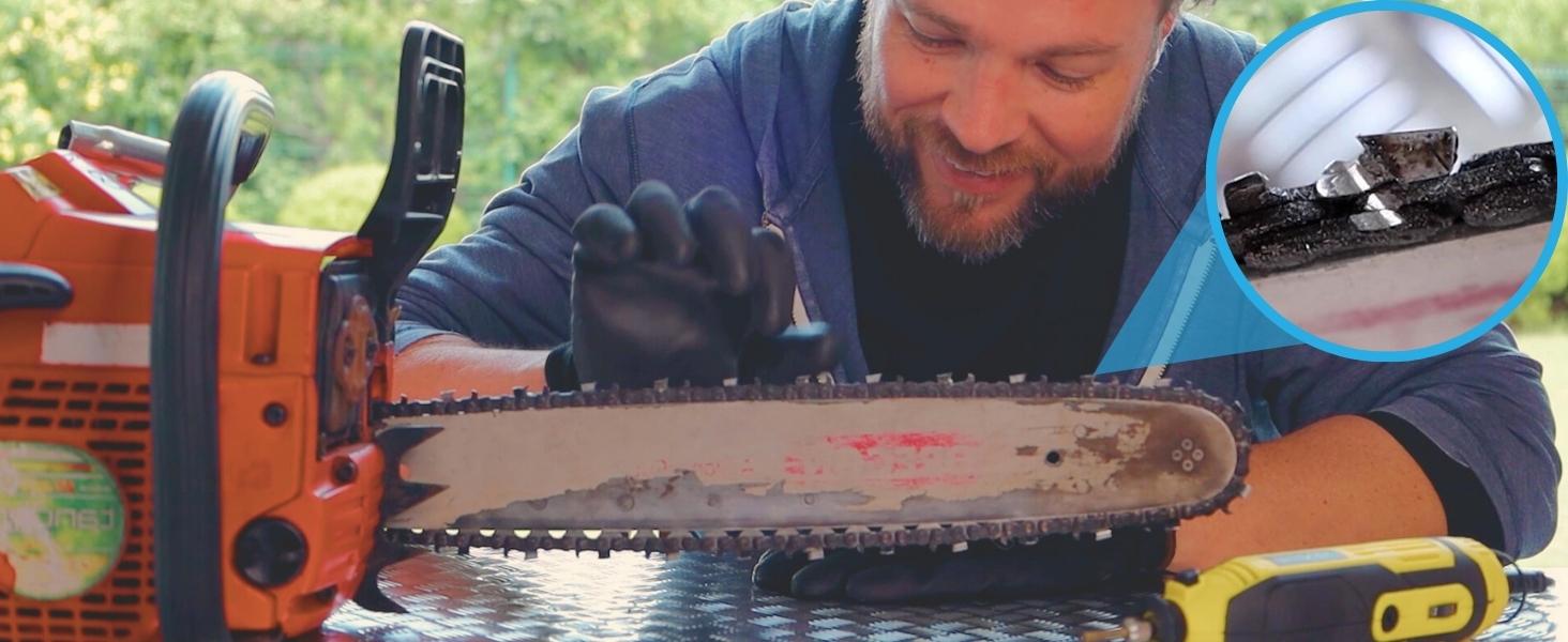 electric chainsaw sharpener made sharp