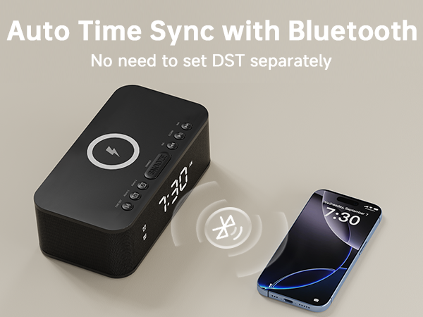 alarm clocks for bedrooms