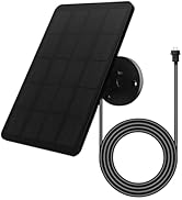 Solar Panel for Blink Camera, 4W Solar Panel Charger Compatible with Blink Outdoor 4 Camera, USB-...