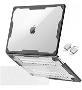 MOSISO Compatible with MacBook Air 13.6 inch Case 2022 2023 2024 Release M3 A3113 M2 A2681, Symme...