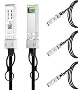 4-Pack 1.5m/4.92ft 10Gb Direct Attach Copper Cable, SFP+ Passive Twinax DAC Cable for Cisco SFP-H...