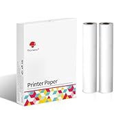 Phomemo B5 Size Quick-Dry Thermal Printing Paper, 2 Roll 6.92''x9.84'' Thermal Paper Compatible w...