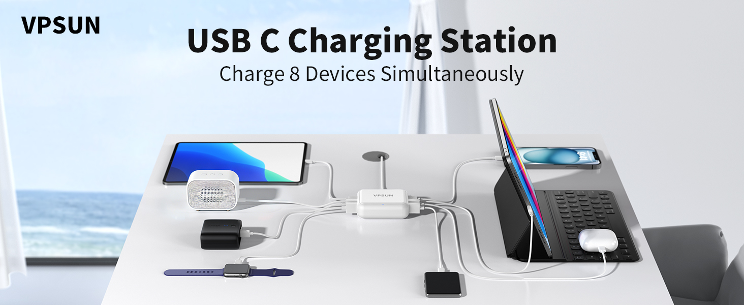 USB C Charging station
