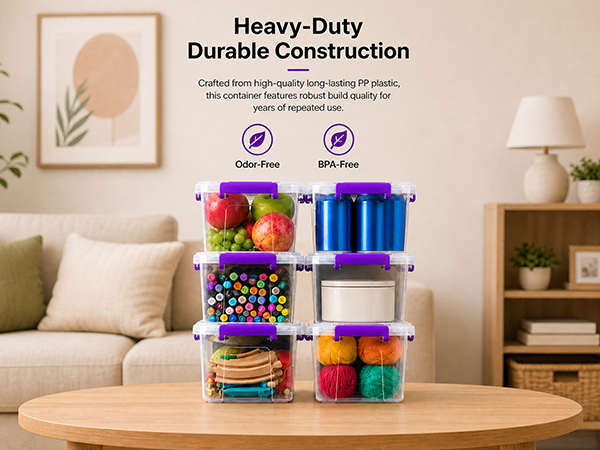 plastic storage bin