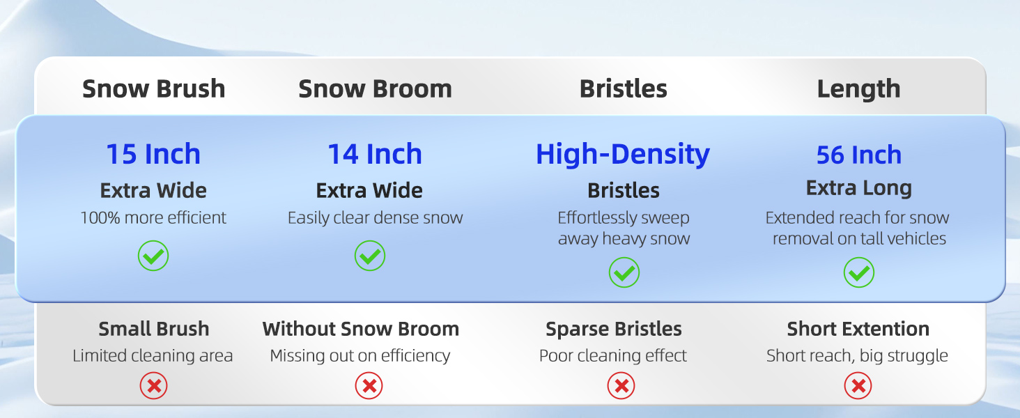 snow brush snow broom ice scraper