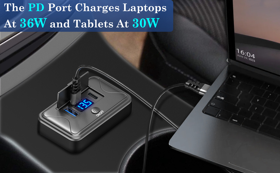 car charger laptops