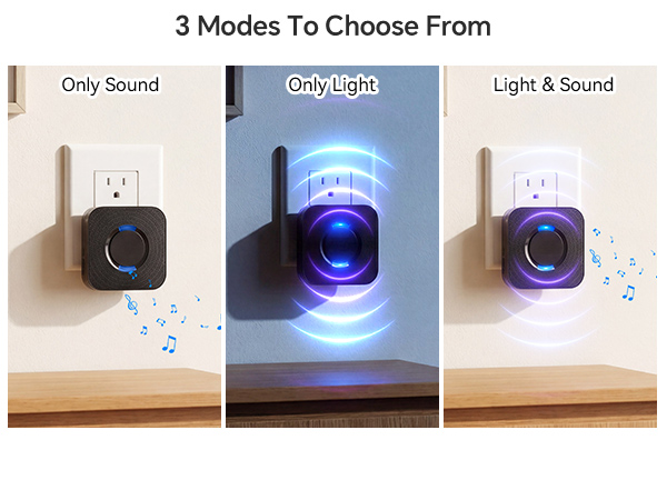 3 Modes To Choose From