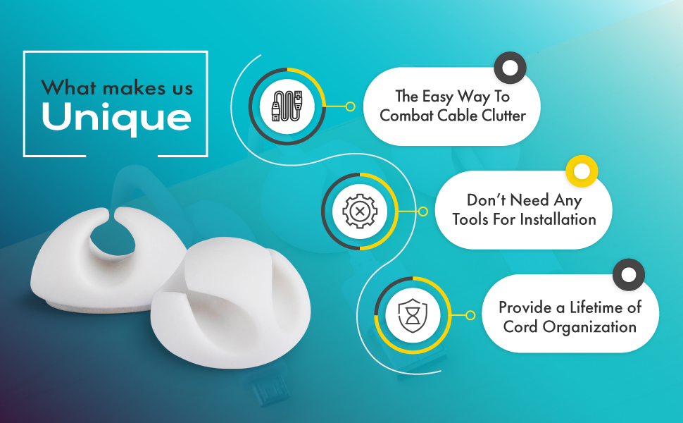 perfect and best cable clips lifetime cord organization