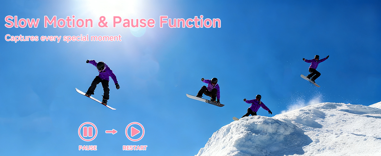 Slow Motion &amp;amp; Pause Video